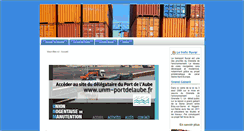 Desktop Screenshot of port-de-laube.com