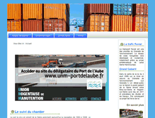 Tablet Screenshot of port-de-laube.com